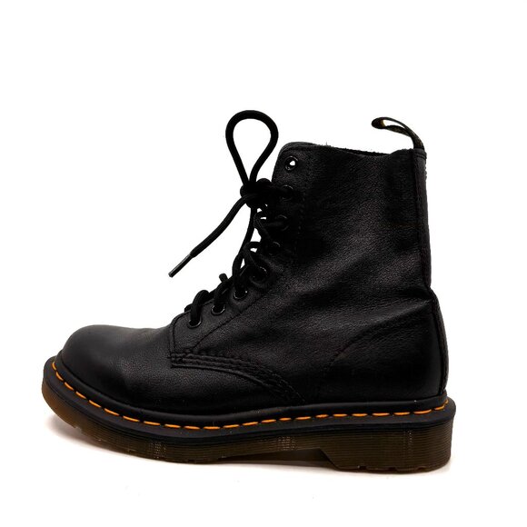 Dr. Martens Black Lace Up Boots - Picture 1 of 6